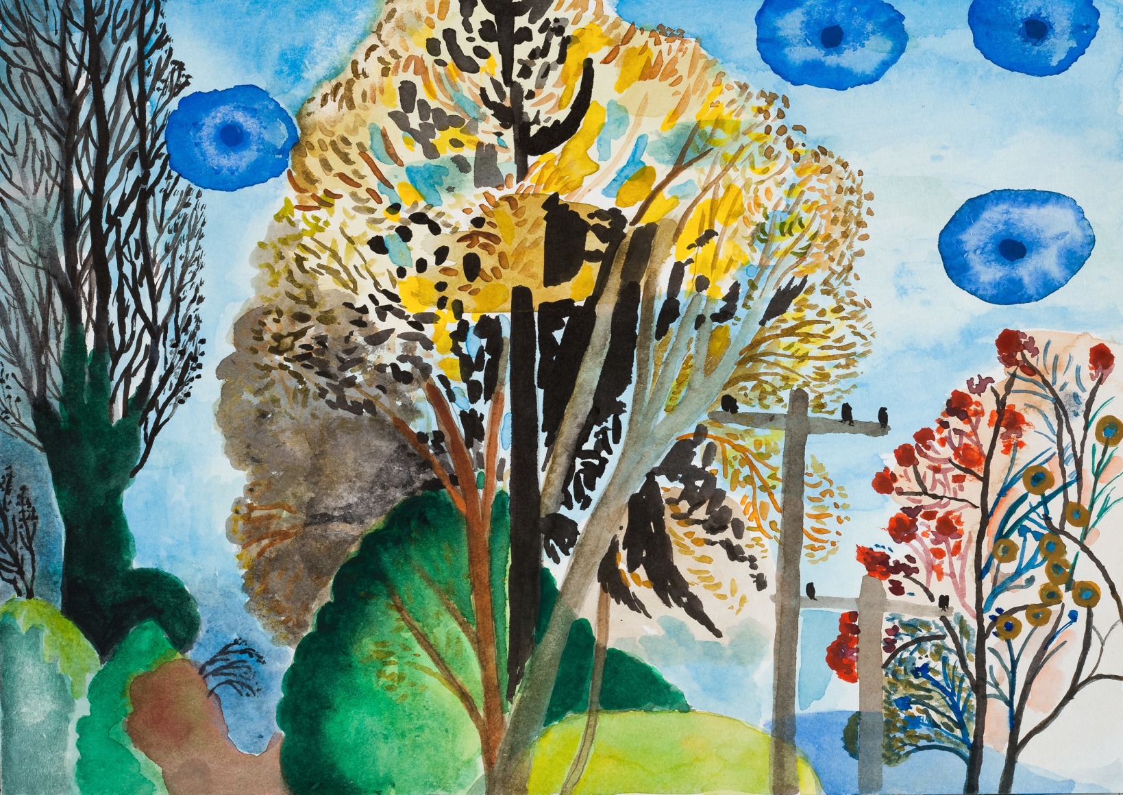 Fay Jones Two Trees 8
