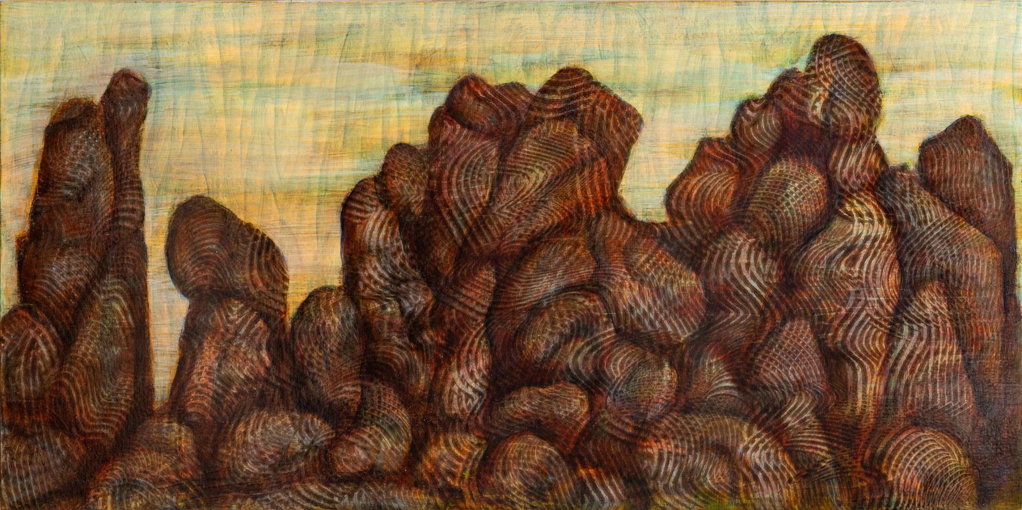 Rae Mahaffey  Twisted Landscape, 2019