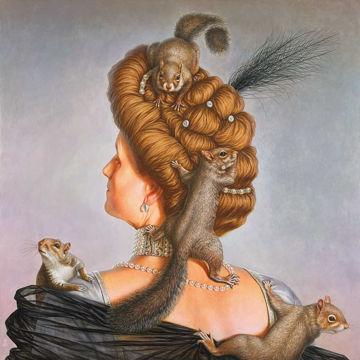 Stephen O'Donnell  Belle &Eacute;poque - artist and models, 2023