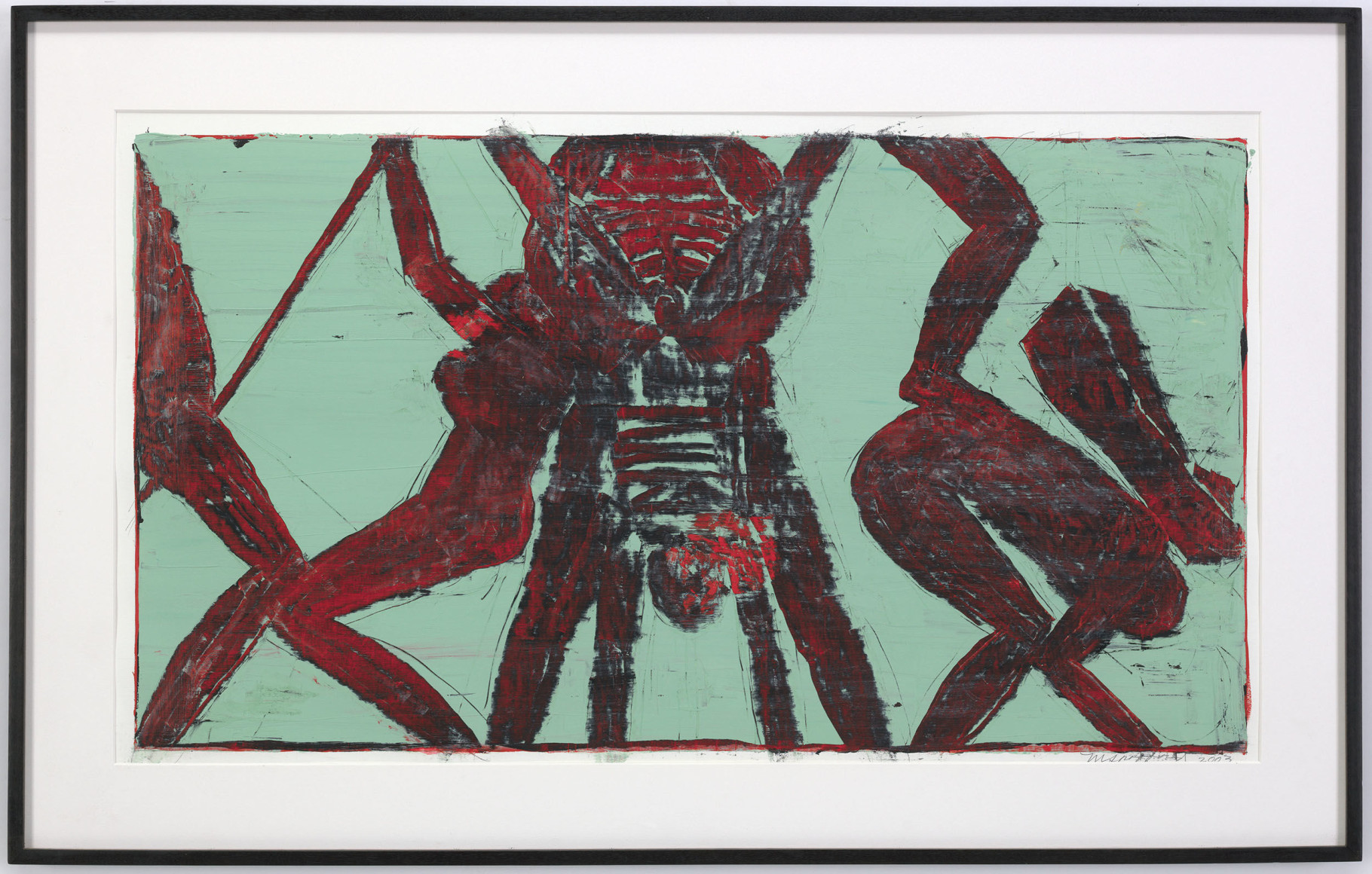 Michael Spafford (b. 1935)  The Battle of the Gods and Giants #8, 2003