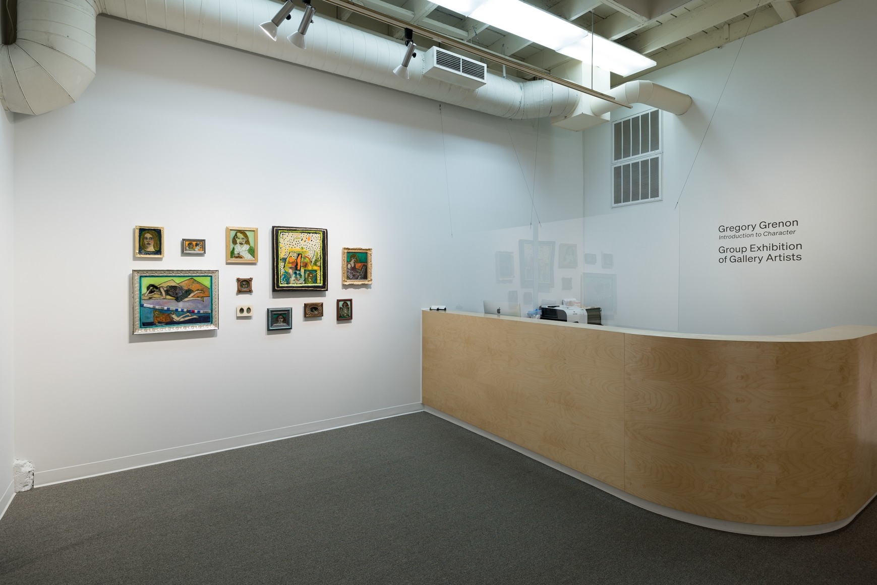 Gregory Grenon | Introduction to Character | Installation View 08