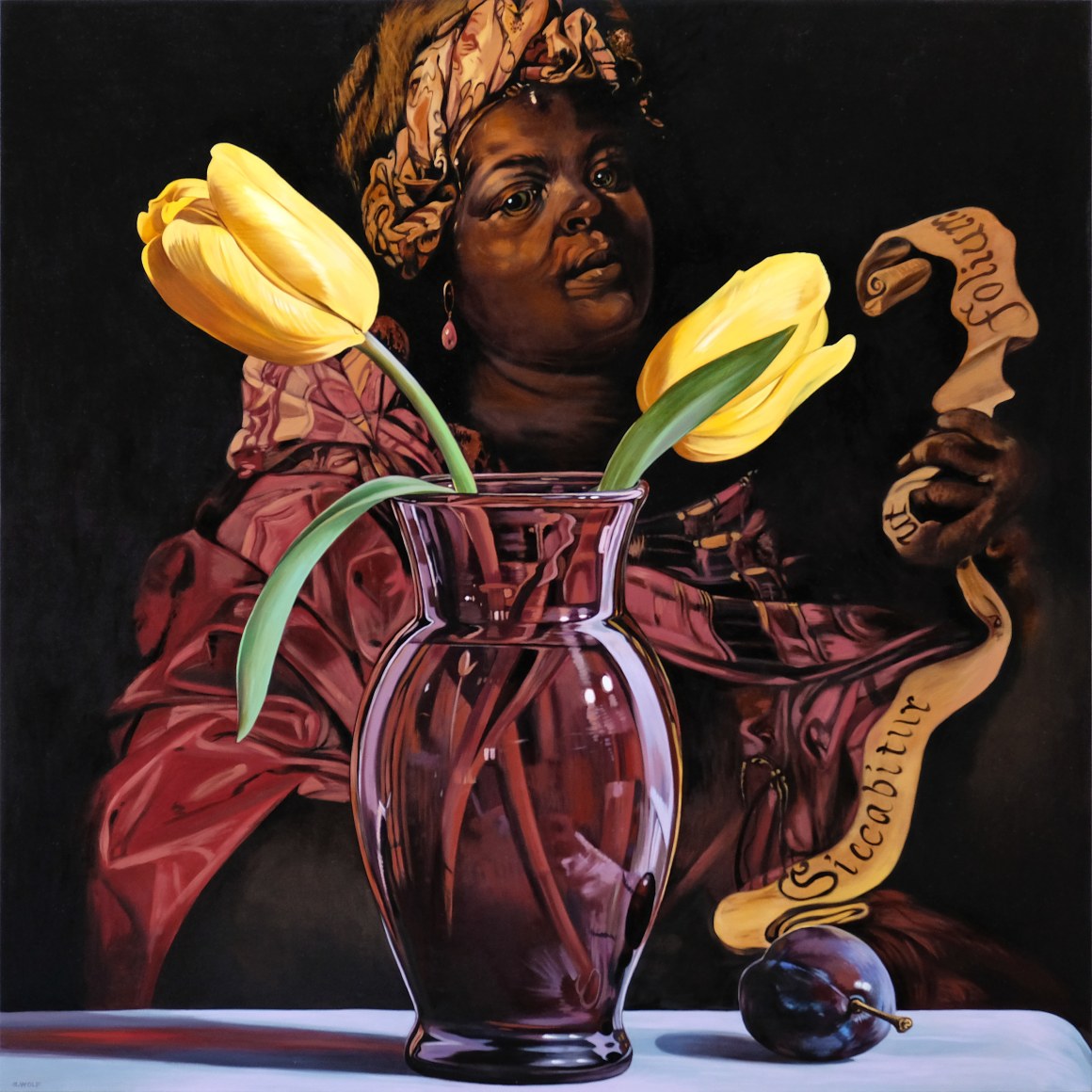 Sherrie Wolf (b. 1952)  Portrait of Sibyl, 2021