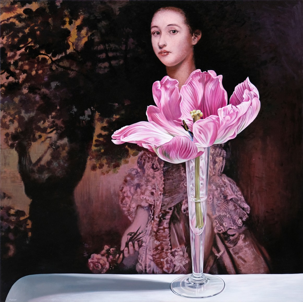 Sherrie Wolf (b. 1952)  Portrait of Susannah Gale, 2021