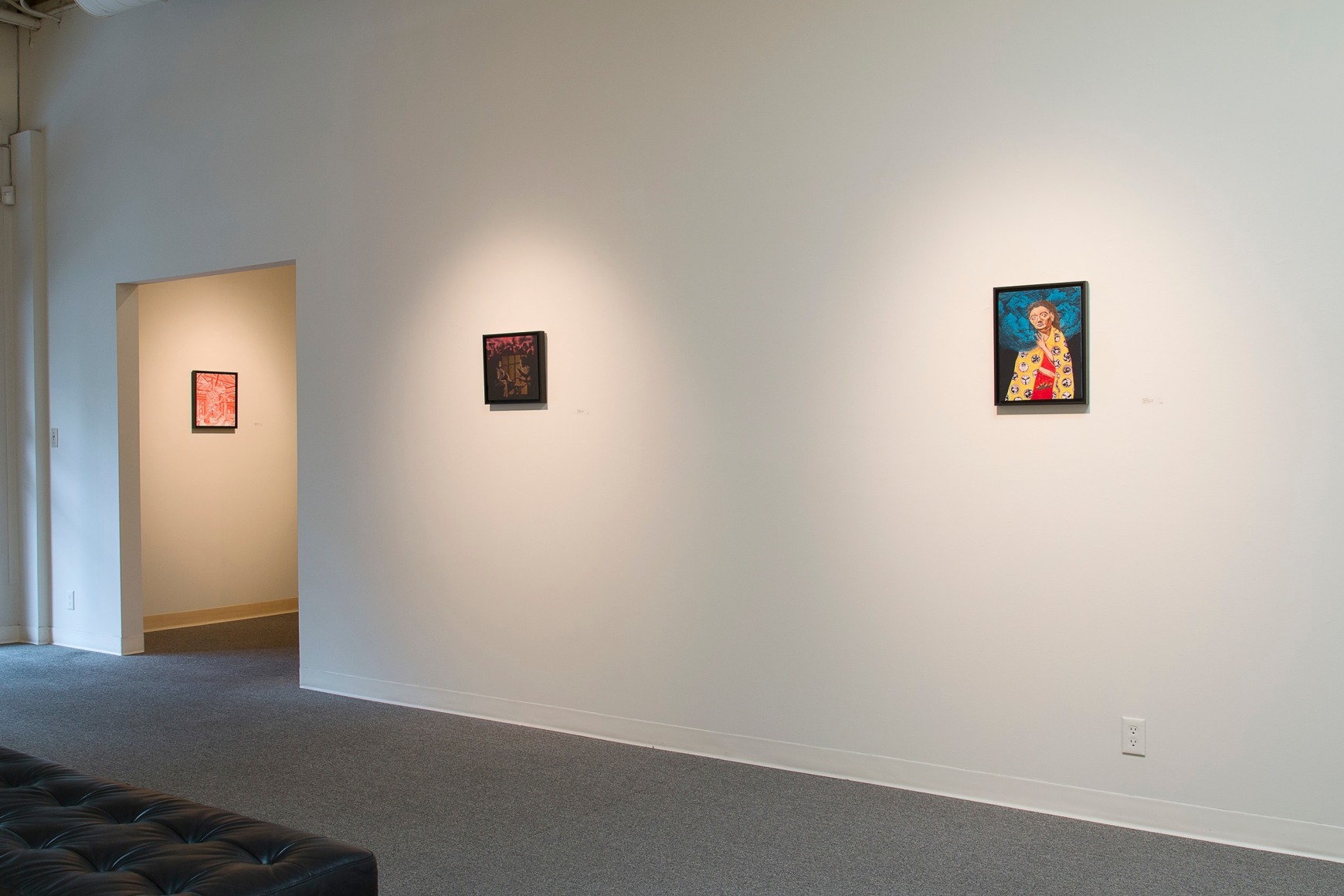 Eric Stotik Installation at Laura Russo Gallery October 2015