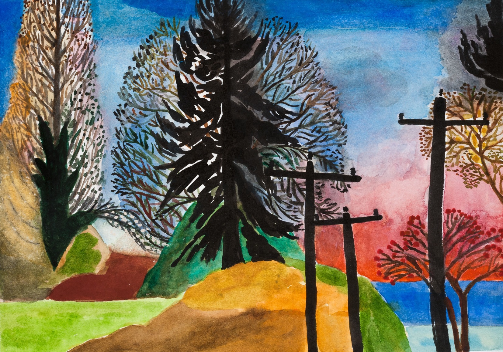 Fay Jones Two Trees 4