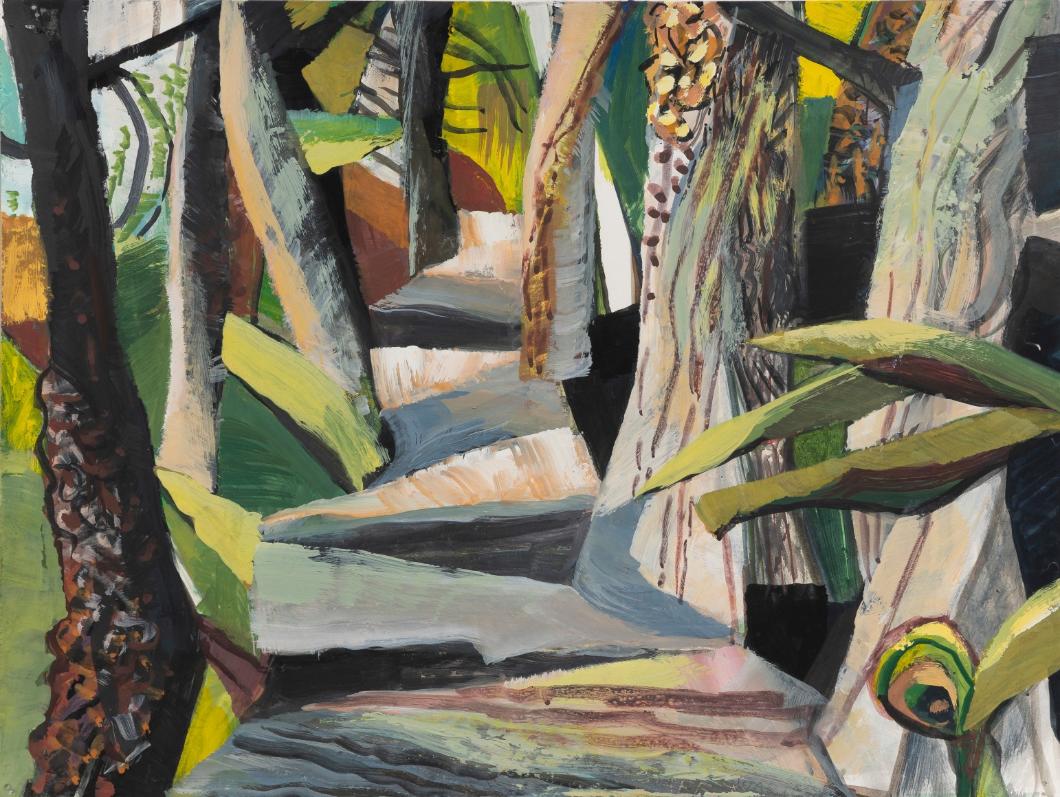 Lucinda Parker (b. 1942)  Path to Staff Quarters, 2006