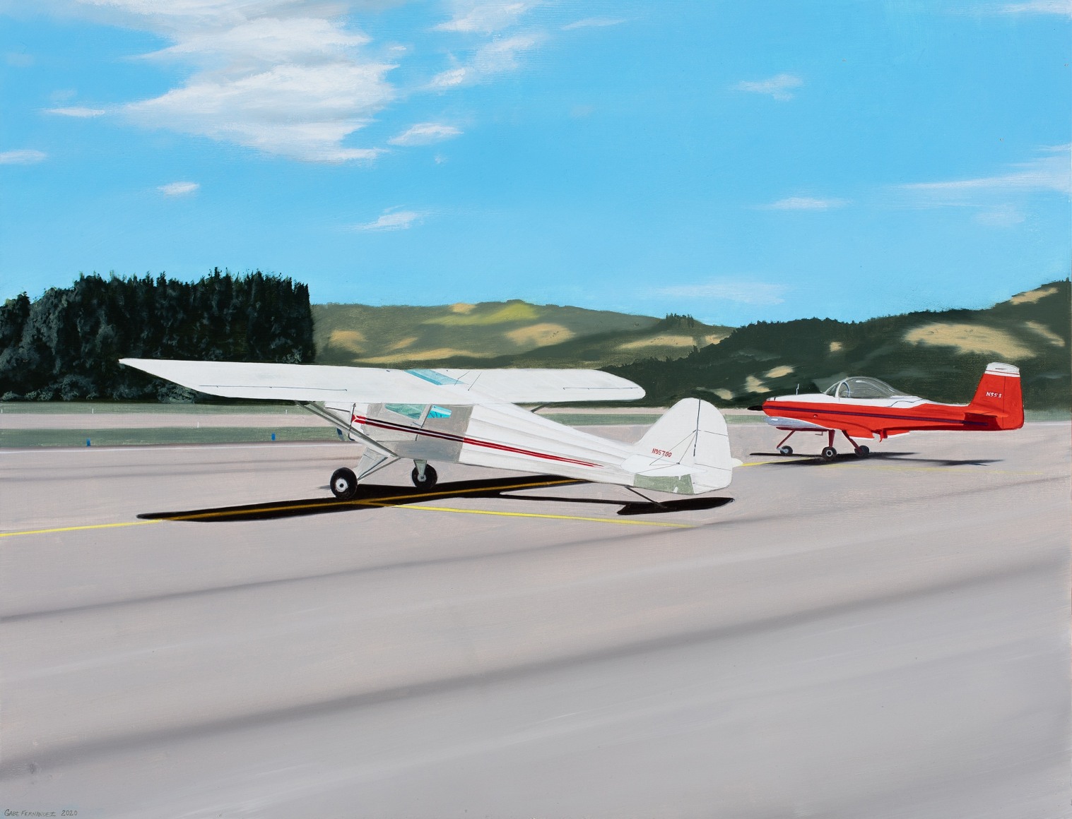 Gabe Fernandez  Two Red Planes