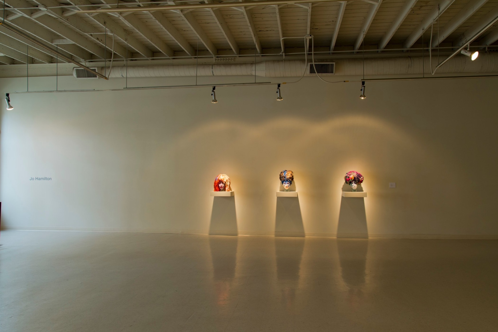 Jo Hamilton installation views Laura Russo Gallery February 2015