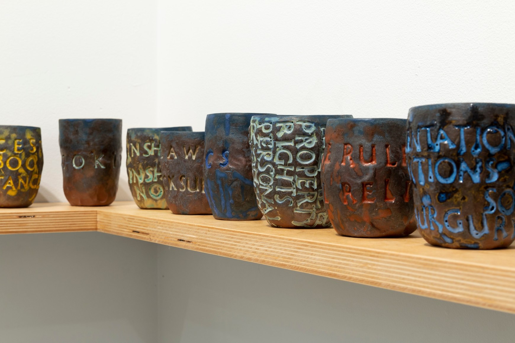 Gina Wilson | Cabinet of Curiosities | June 2018 | Installation View 02