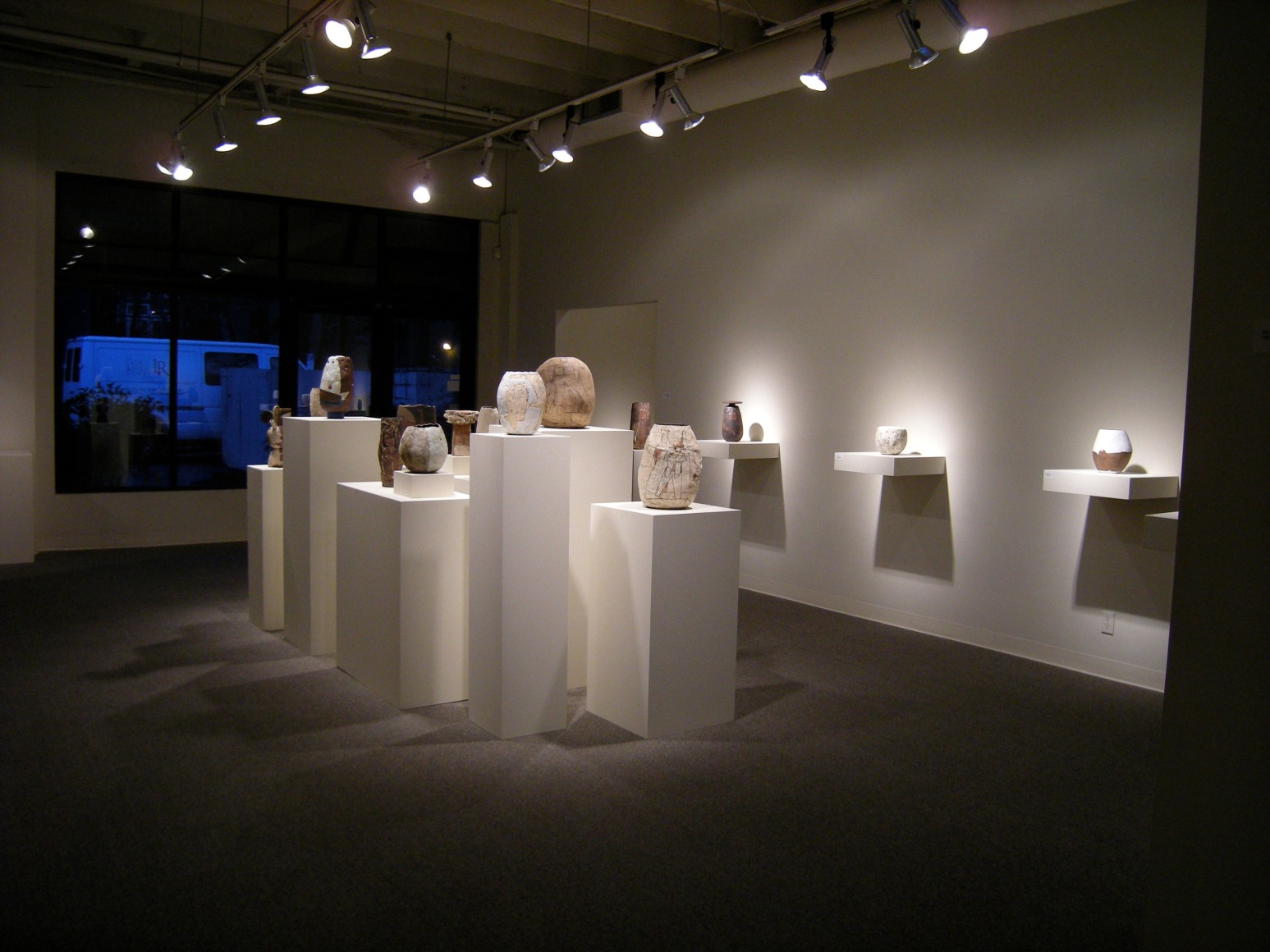 Gina Wilson clay works at Laura Russo Gallery January 2012