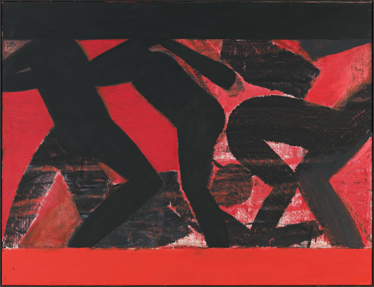 Michael Spafford (b. 1935)  Gods and Giants, 2002