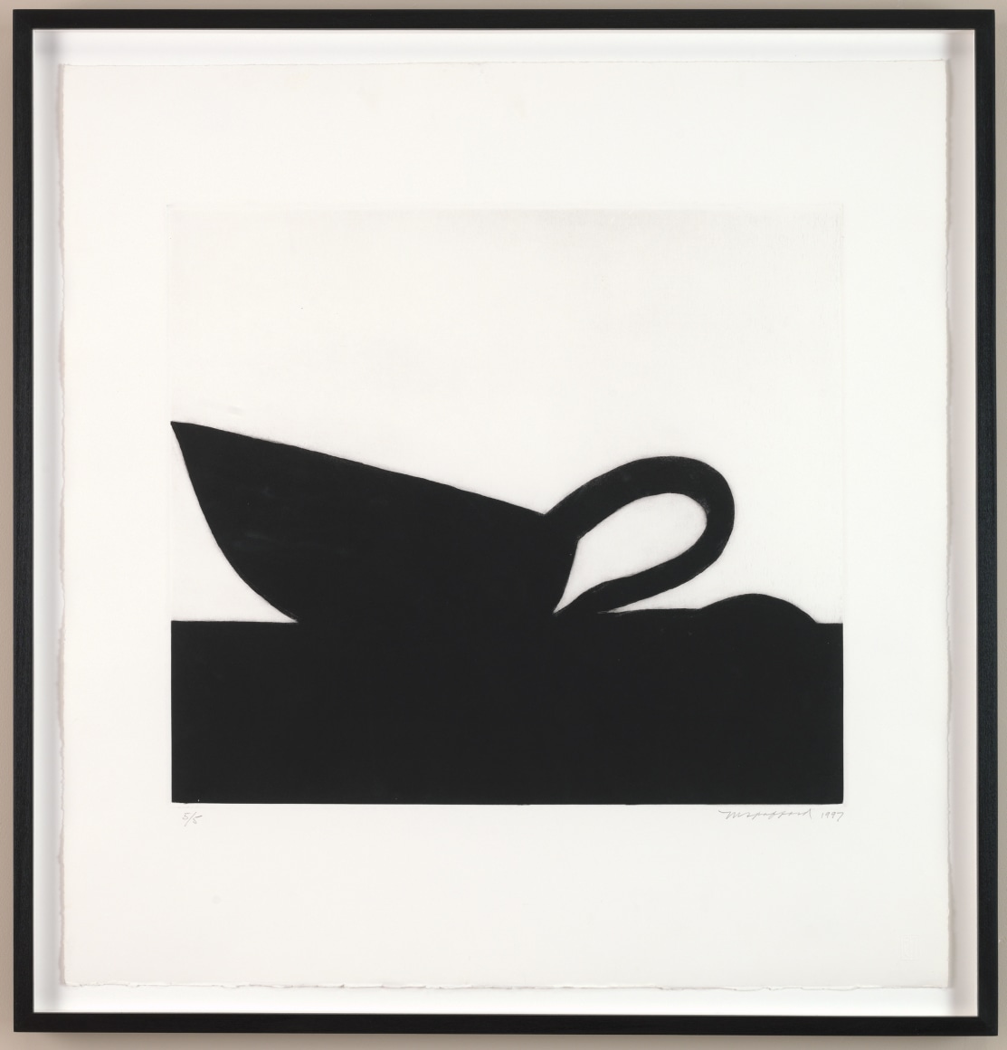 Michael Spafford (b. 1935)  Leda and the Swan, 1997