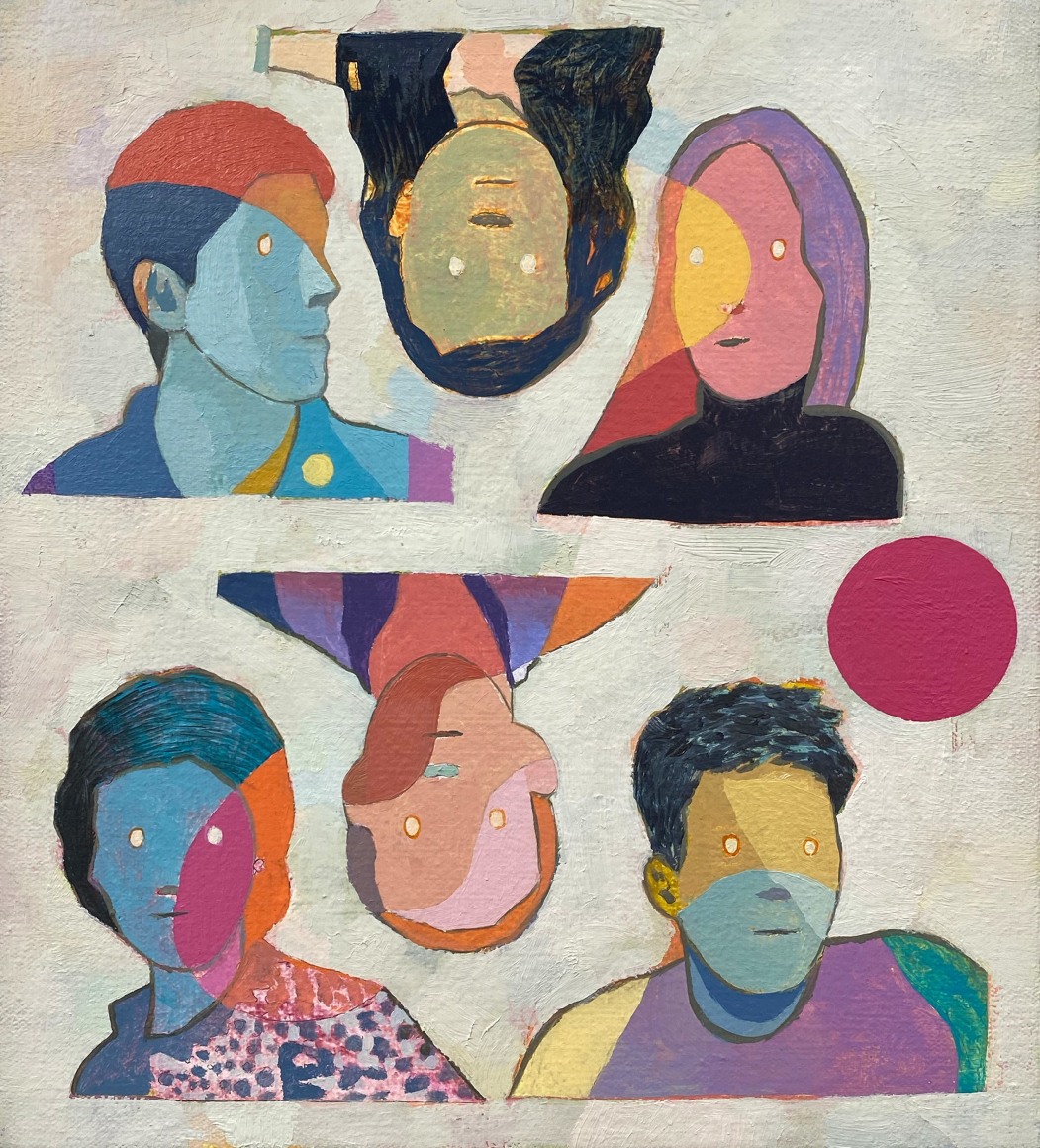 Dan Gluibizzi  two groups of three, 2020