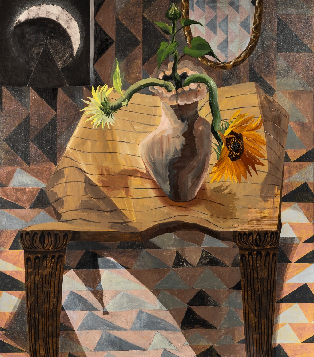 Malaska - Still Life with Moon and Flowers