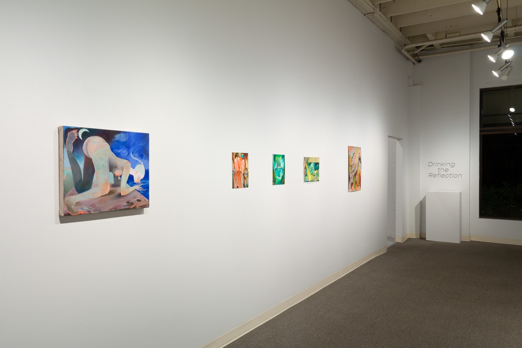 Drinking the Reflection-curated by Elizabeth Malaska-Russo Lee Gallery-Portland-november 2019-Installation view 08