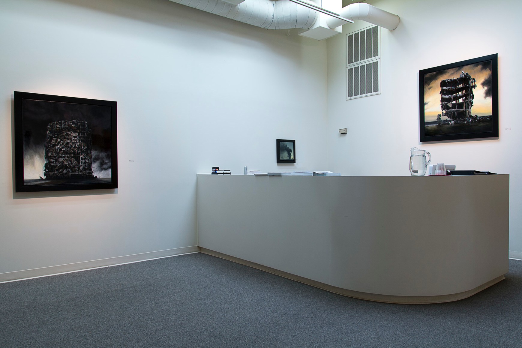 Michael Paul Miller installation at Laura Russo Gallery March 2015