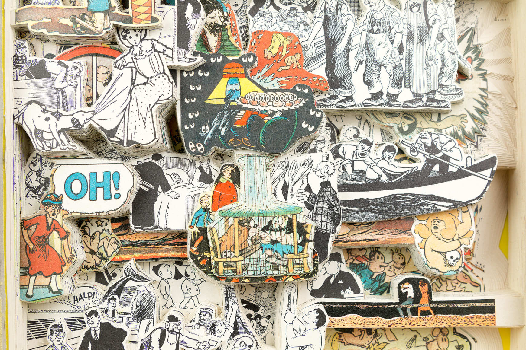 Allen - Sunday Comics detail