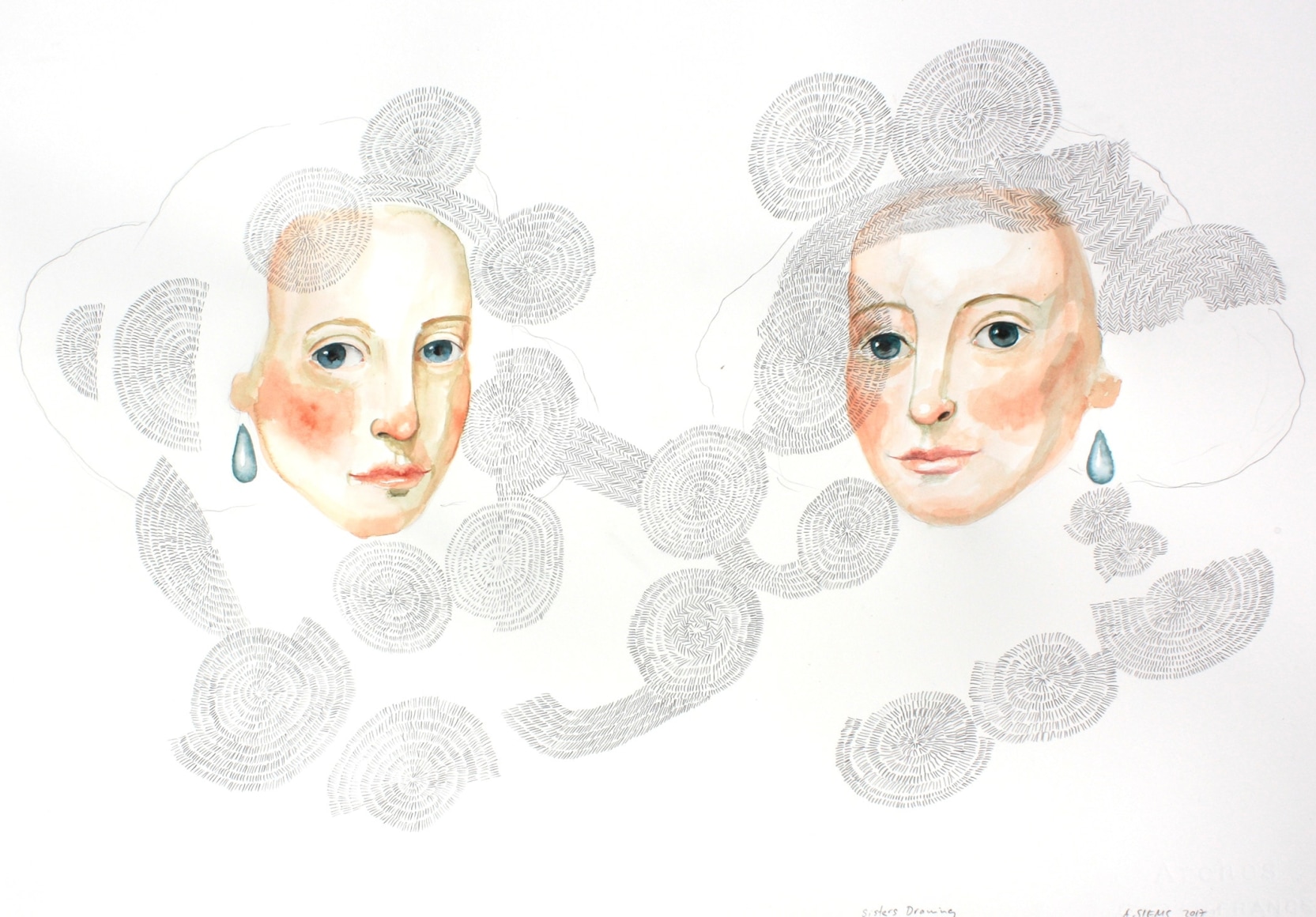 Siems - Sisters Drawing