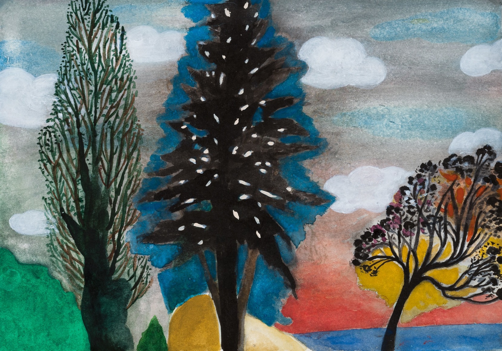 Fay Jones Two Trees 3