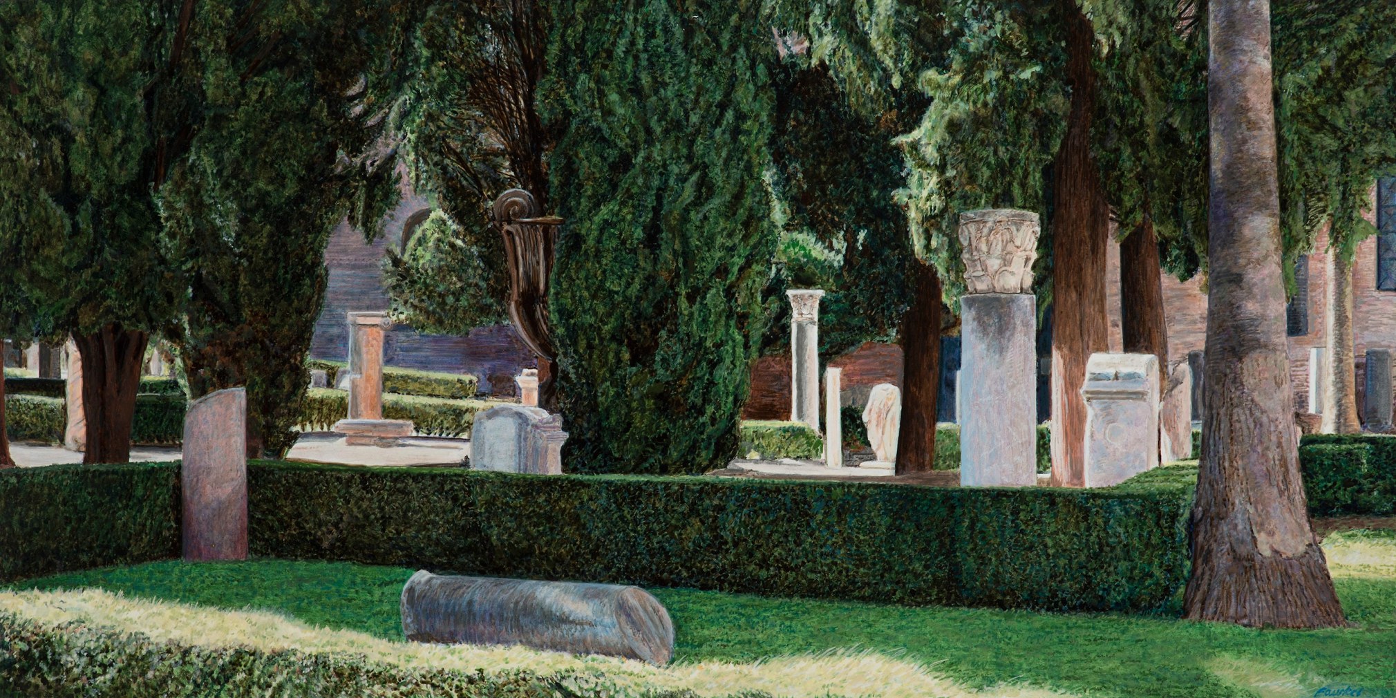 Fawkes - Cortile - Museo Terme