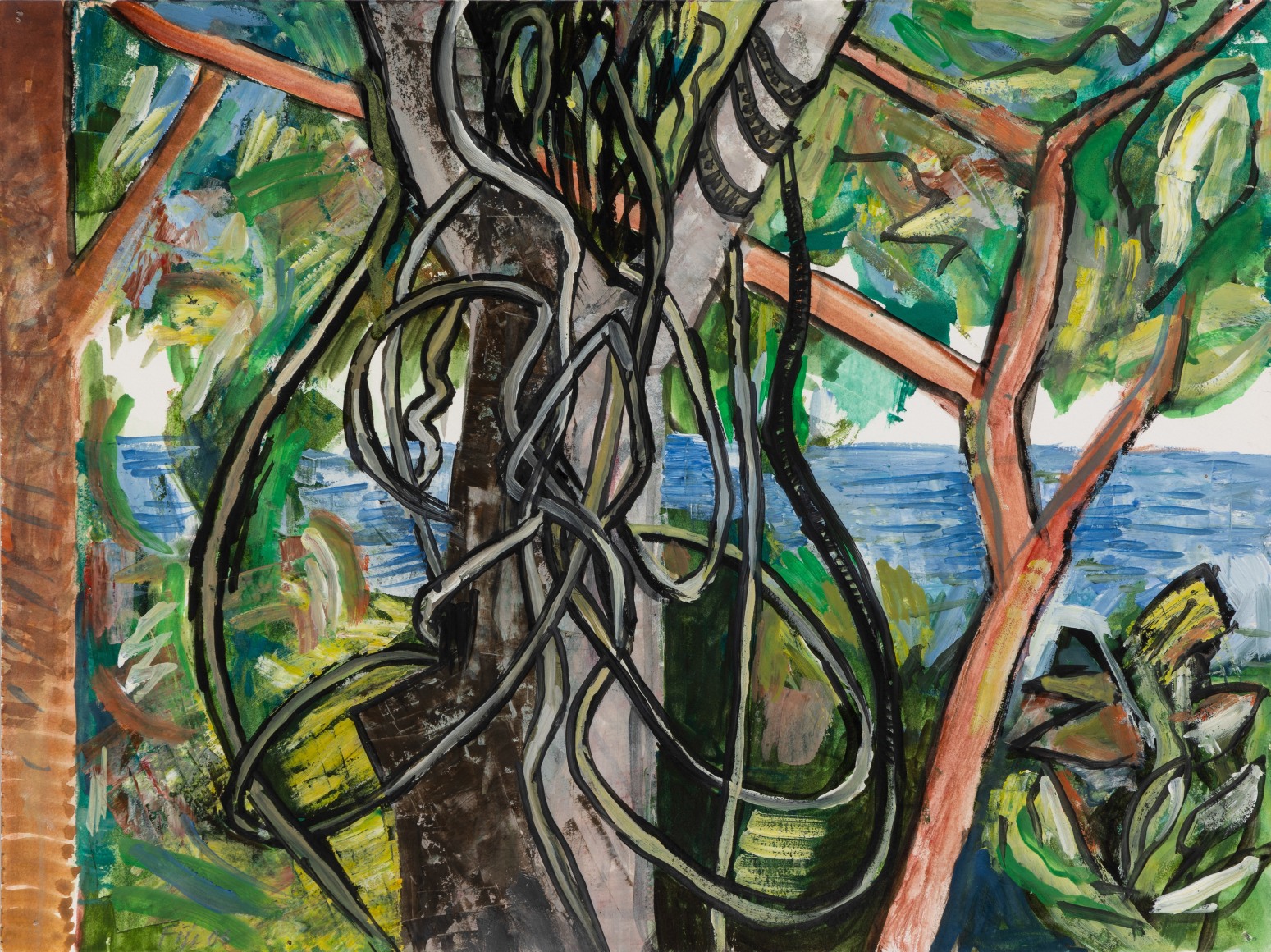 Lucinda Parker (b. 1942)  Loopy Vines, 2006