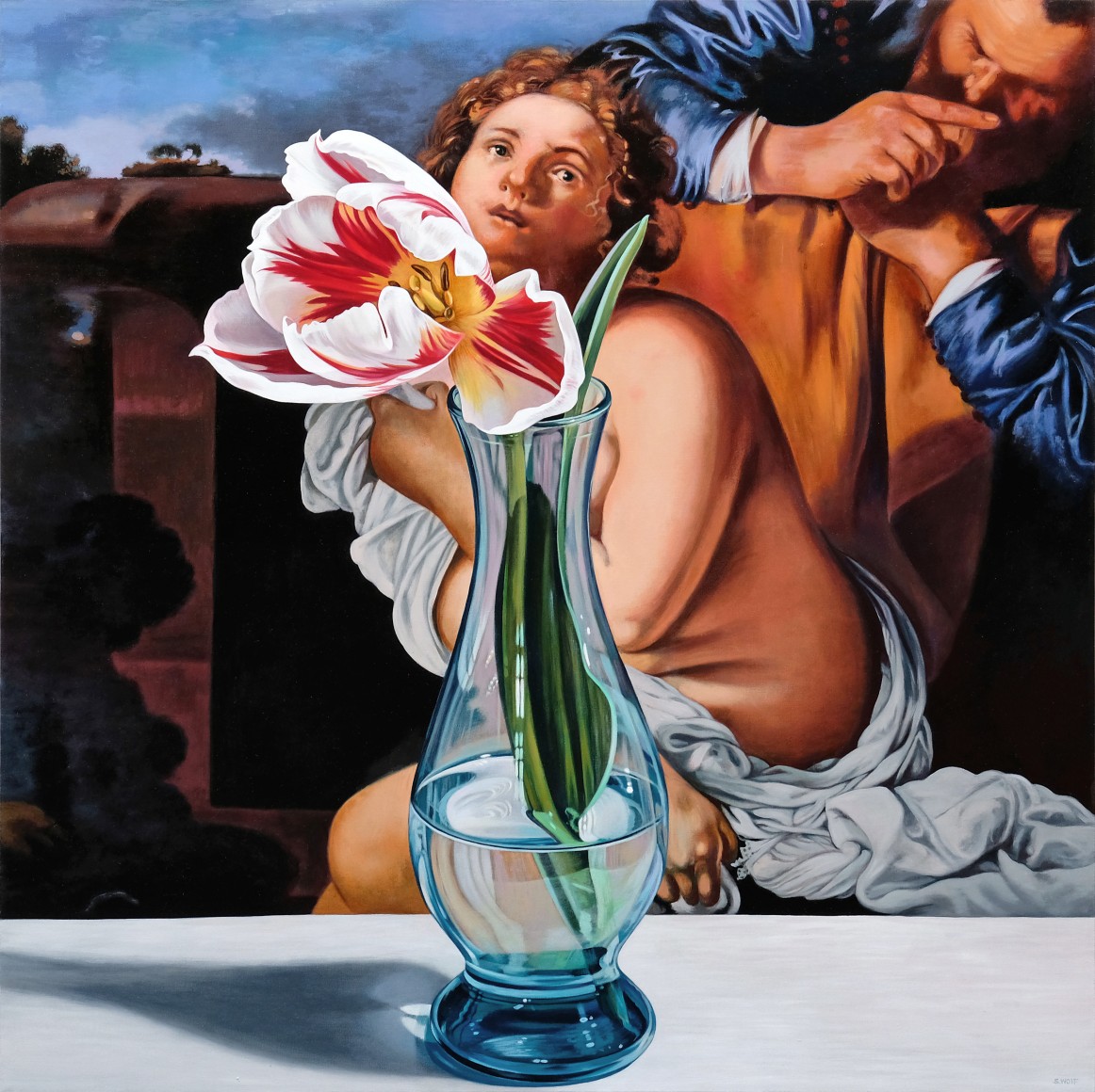 Sherrie Wolf (b. 1952)  Susanna, After Artemisia Gentileschi, 2021