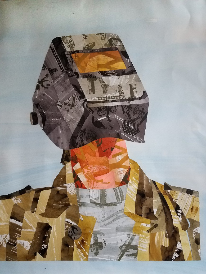 Perkin - Helmeted Bust Yellow Coat