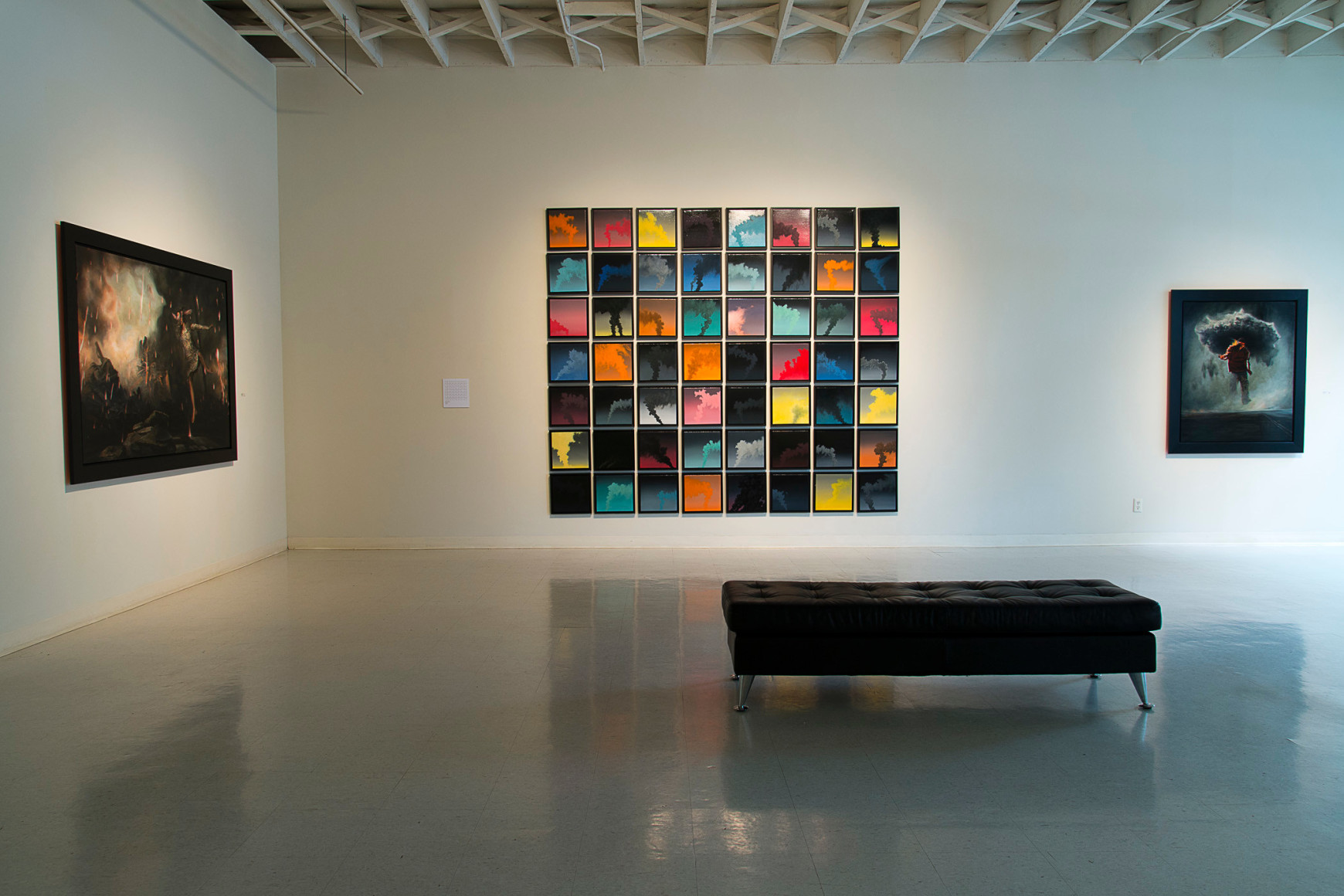 Michael Paul Miller installation at Laura Russo Gallery March 2015