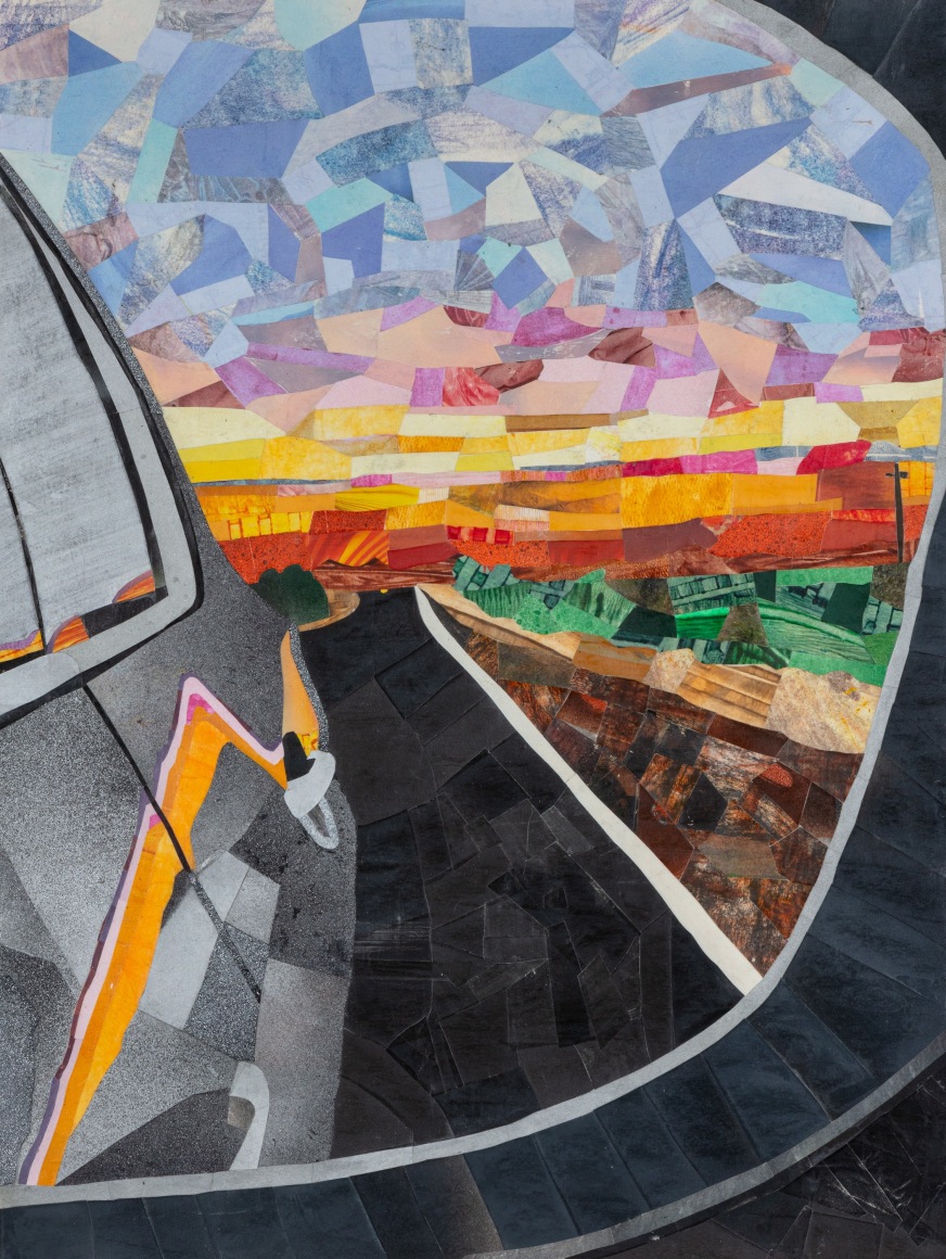 Whitney E. Nye (b. 1966)  Looking Ahead Looking Behind, 2023