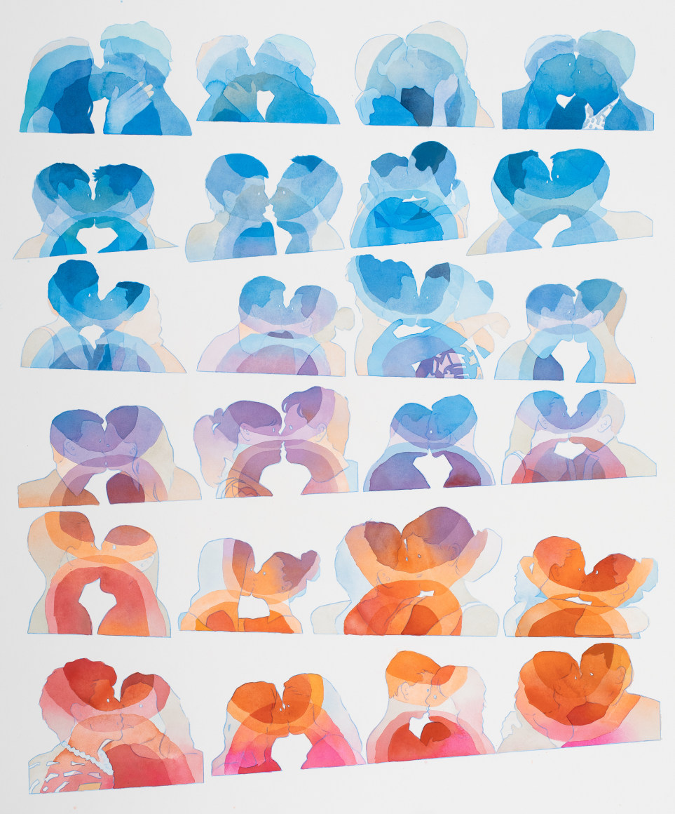 Dan Gluibizzi  Forty eight kisses, 2019