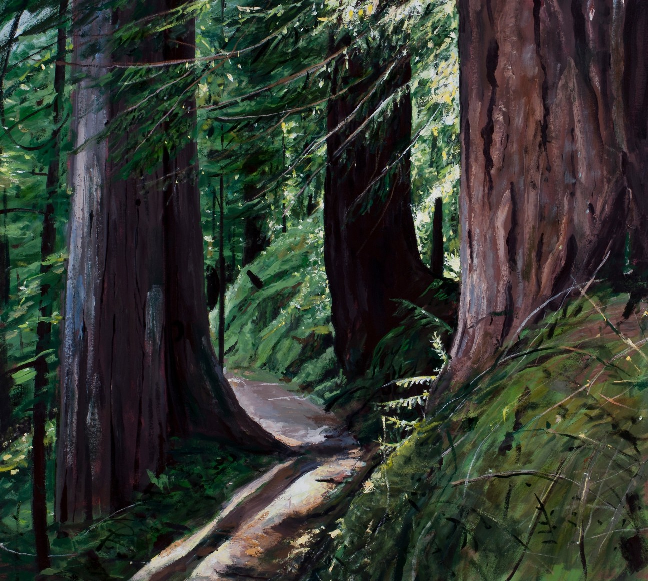 Michael Brophy (b. 1960)  The Trail I, 2021