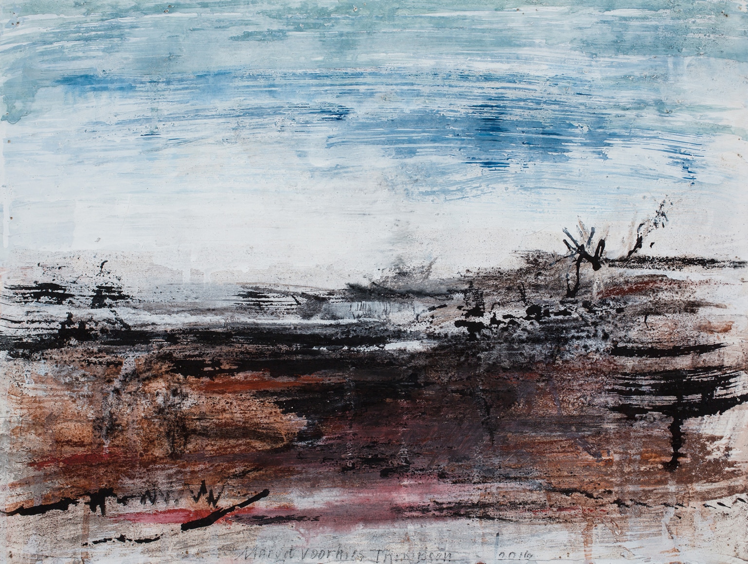 Thompson - Dark Wetland Near Plush Oregon