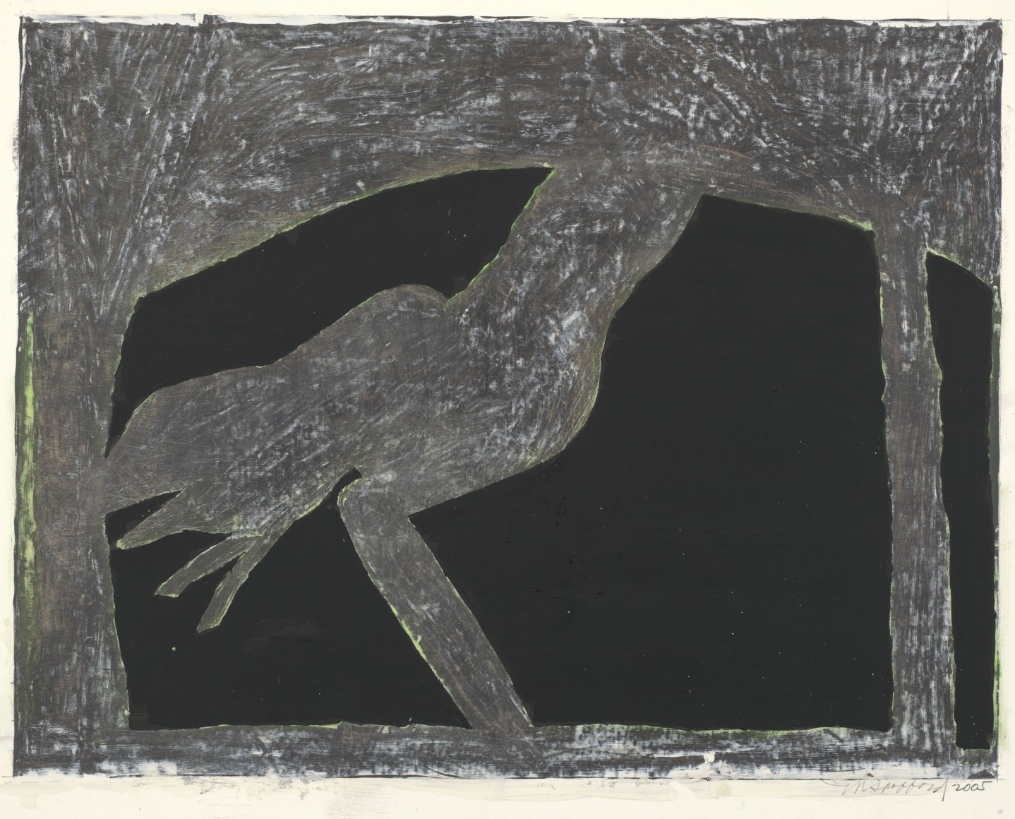 Michael Spafford (b. 1935)  Hercules Dartmouth, Eremanthian Boar, 2005