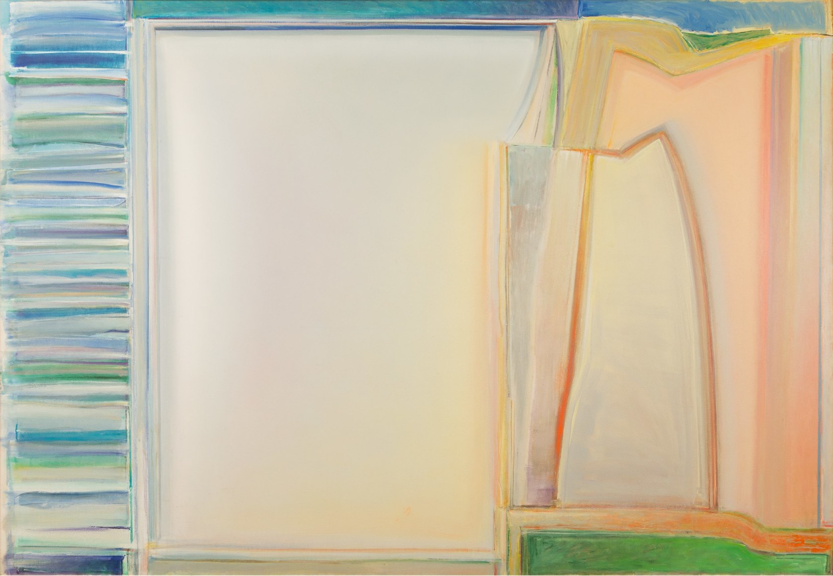 Dailey - Yellow Landscape by the Sea