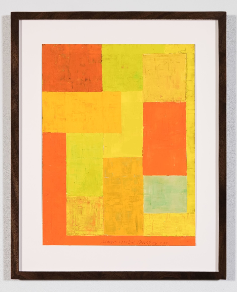 Margot Voorhies Thompson (b. 1948)  Color Vibrations I Desert Superbloom Borrego, 2021