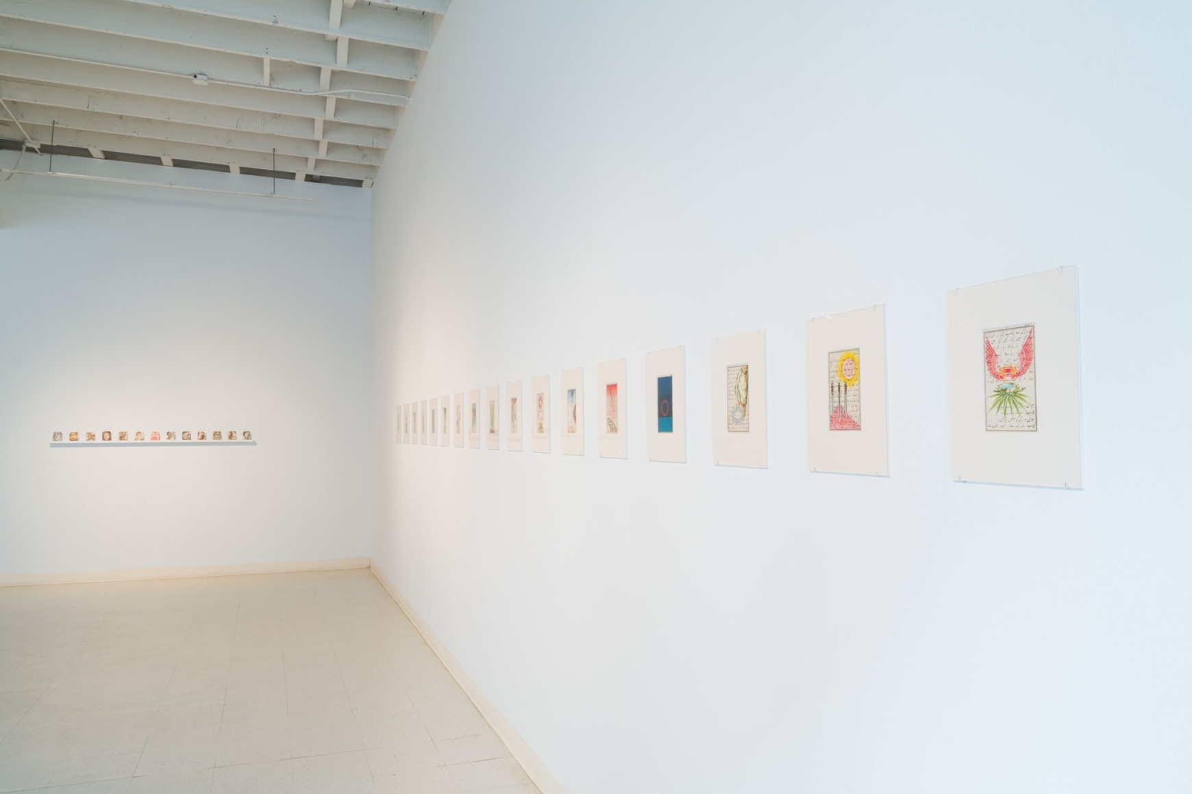 Eric Stotik installation view February 2017