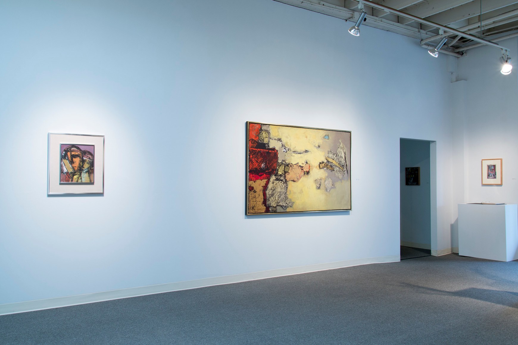 Looking Back installation view