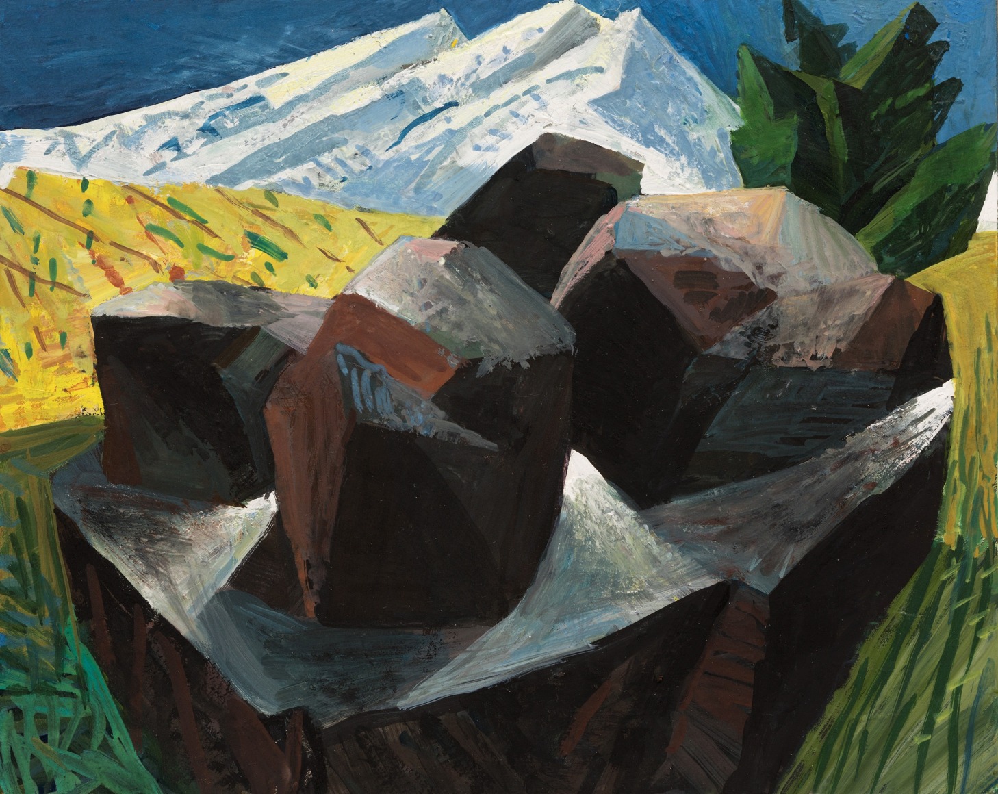 Lucinda Parker - Foreground Boulders
