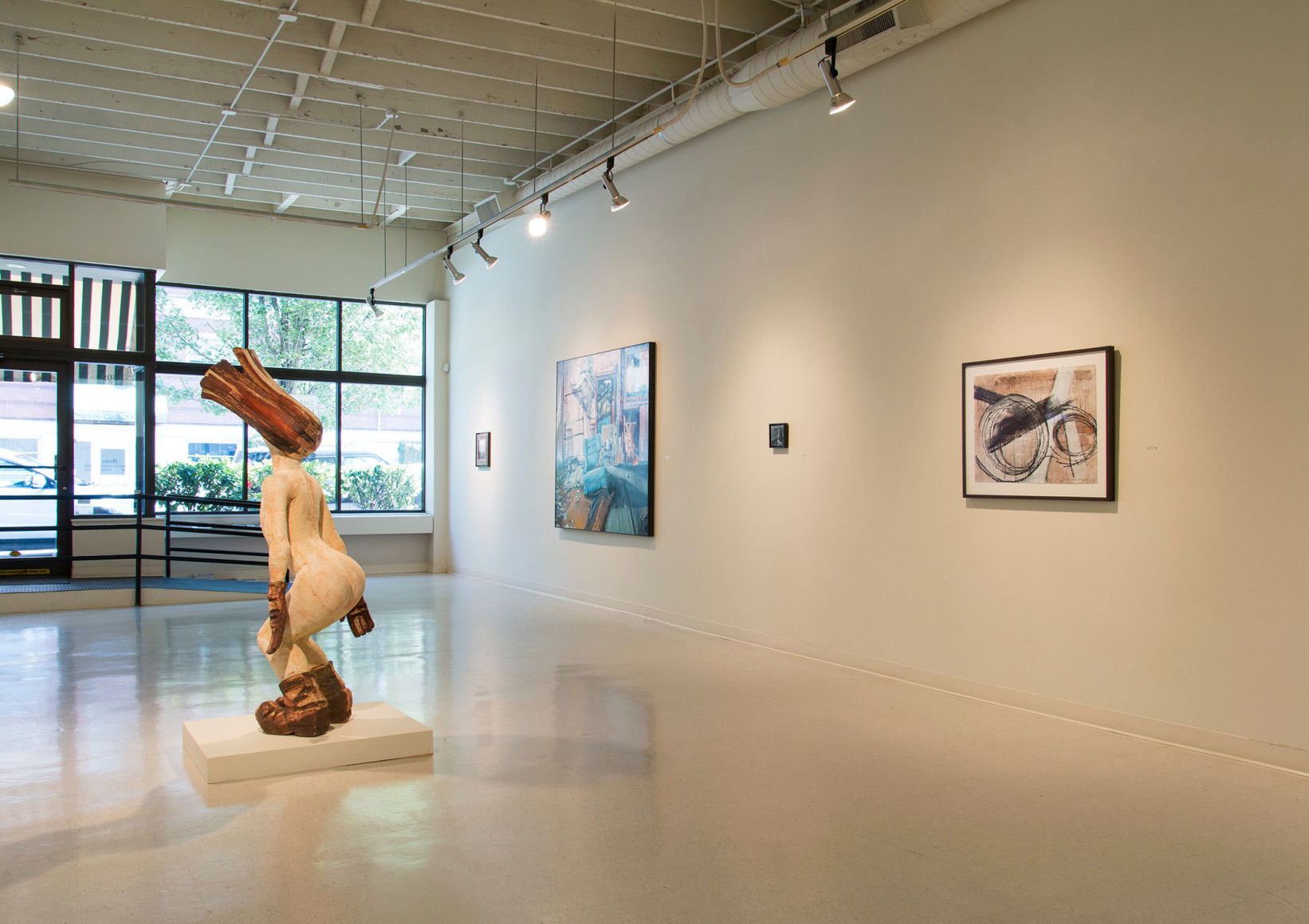 August 2015 Gallery Group Show installation view