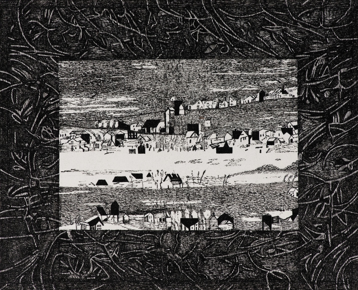 Marlene Bauer (1950)  Riverside View, 2022