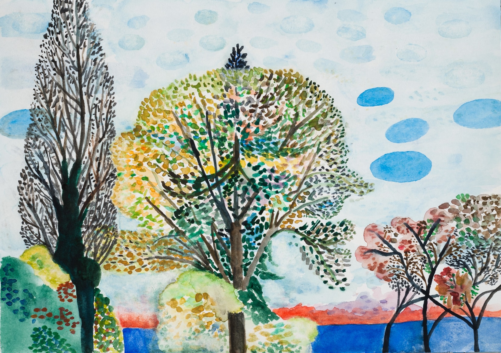 Fay Jones Two Trees 9