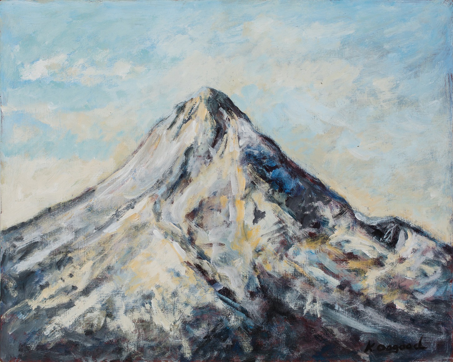 Osgood - Mt Hood from Horse Thief