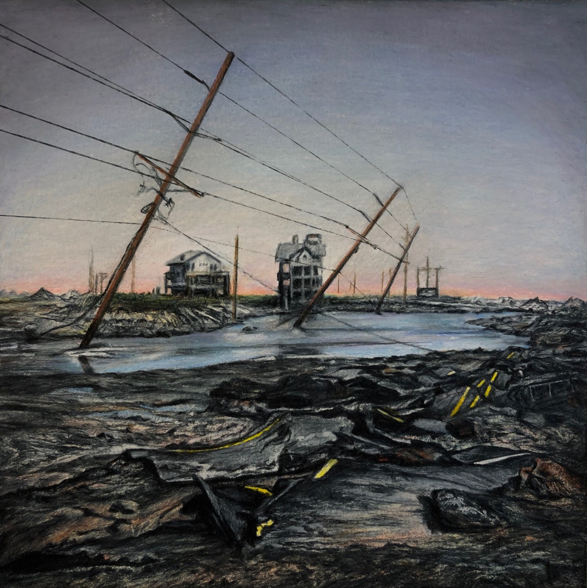 Michael Paul Miller (Born: 1980)  Lost Highway, 2020  pigment on paper