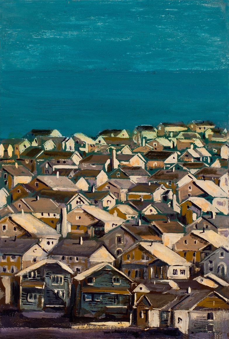 Michael Brophy (b. 1960)  Beach House, 2022&ndash;23