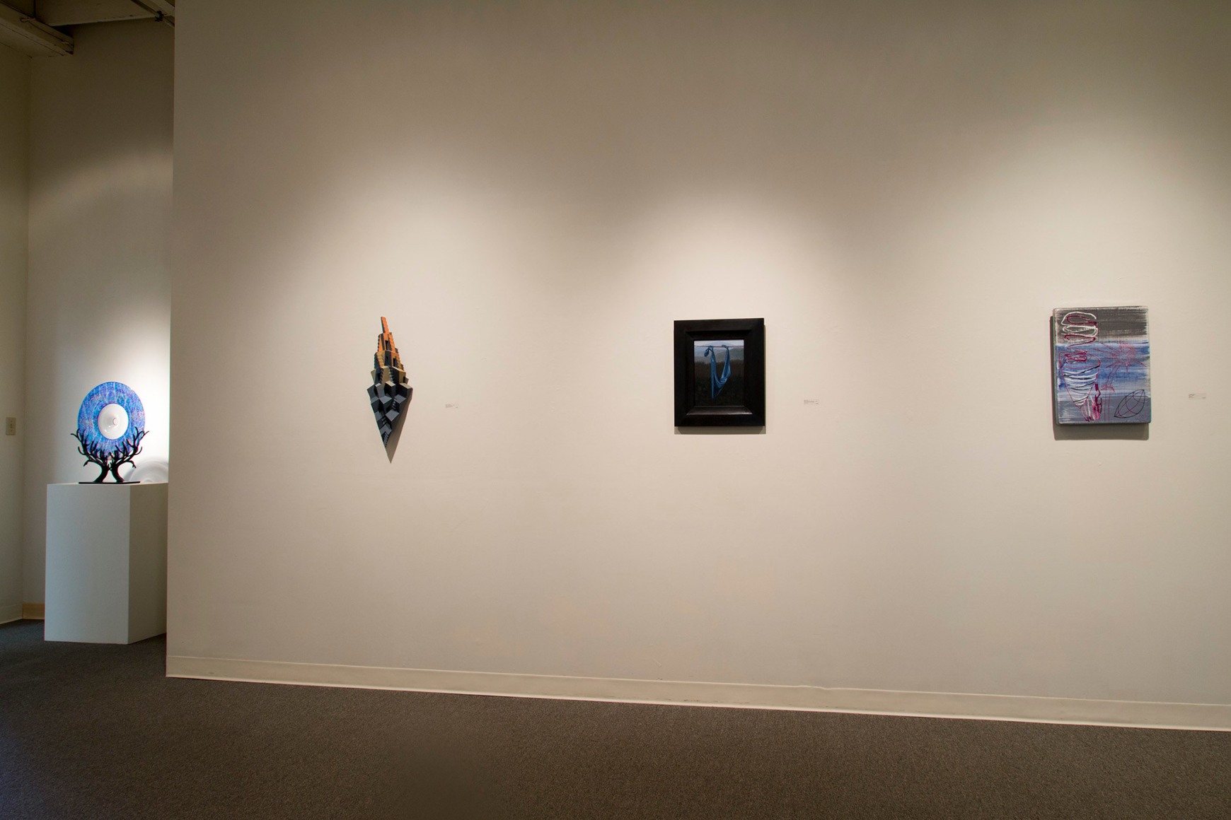 August 2015 Gallery Group Show installation view