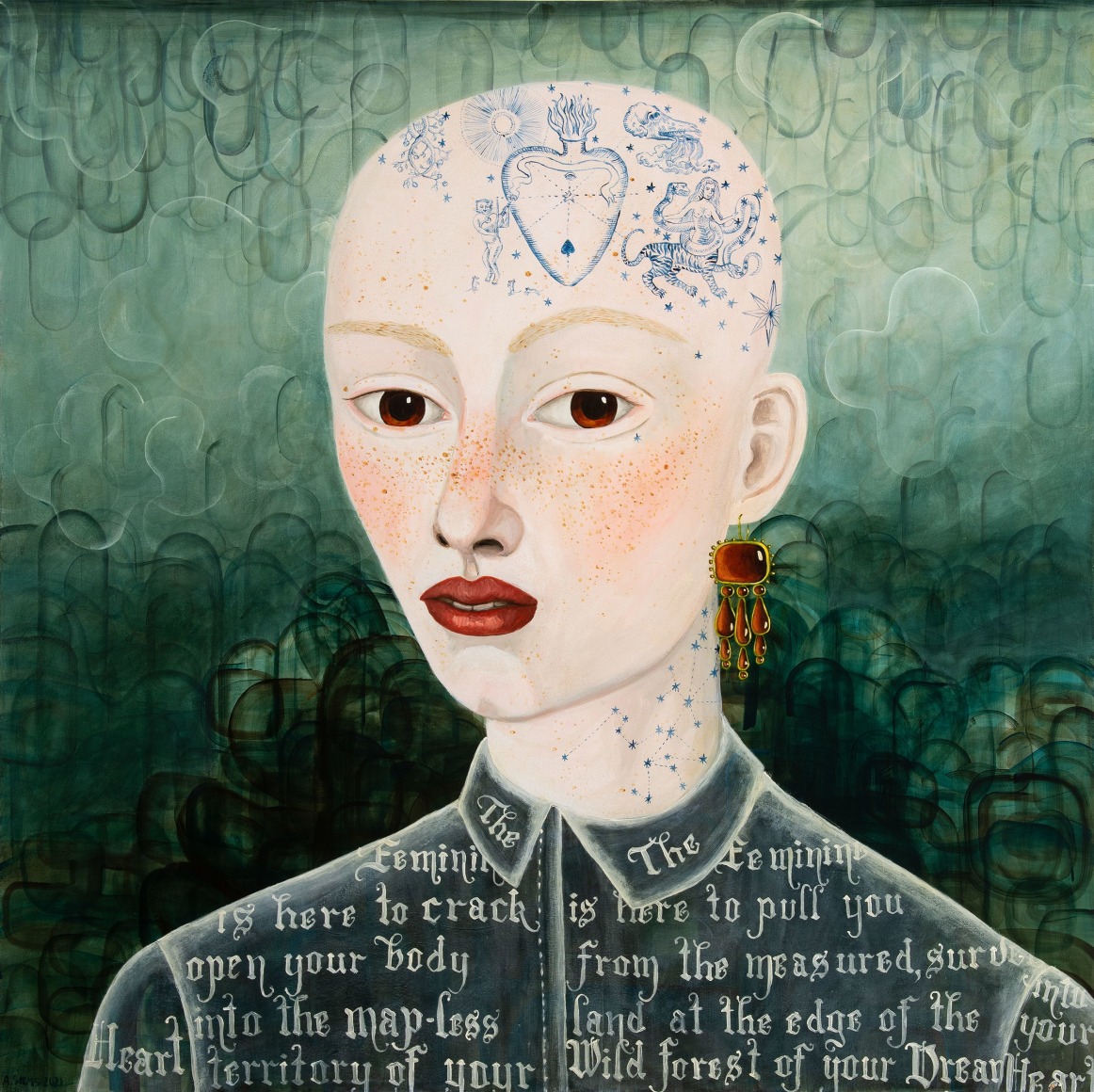 Anne Siems (b. 1965)  The Feminine, 2021