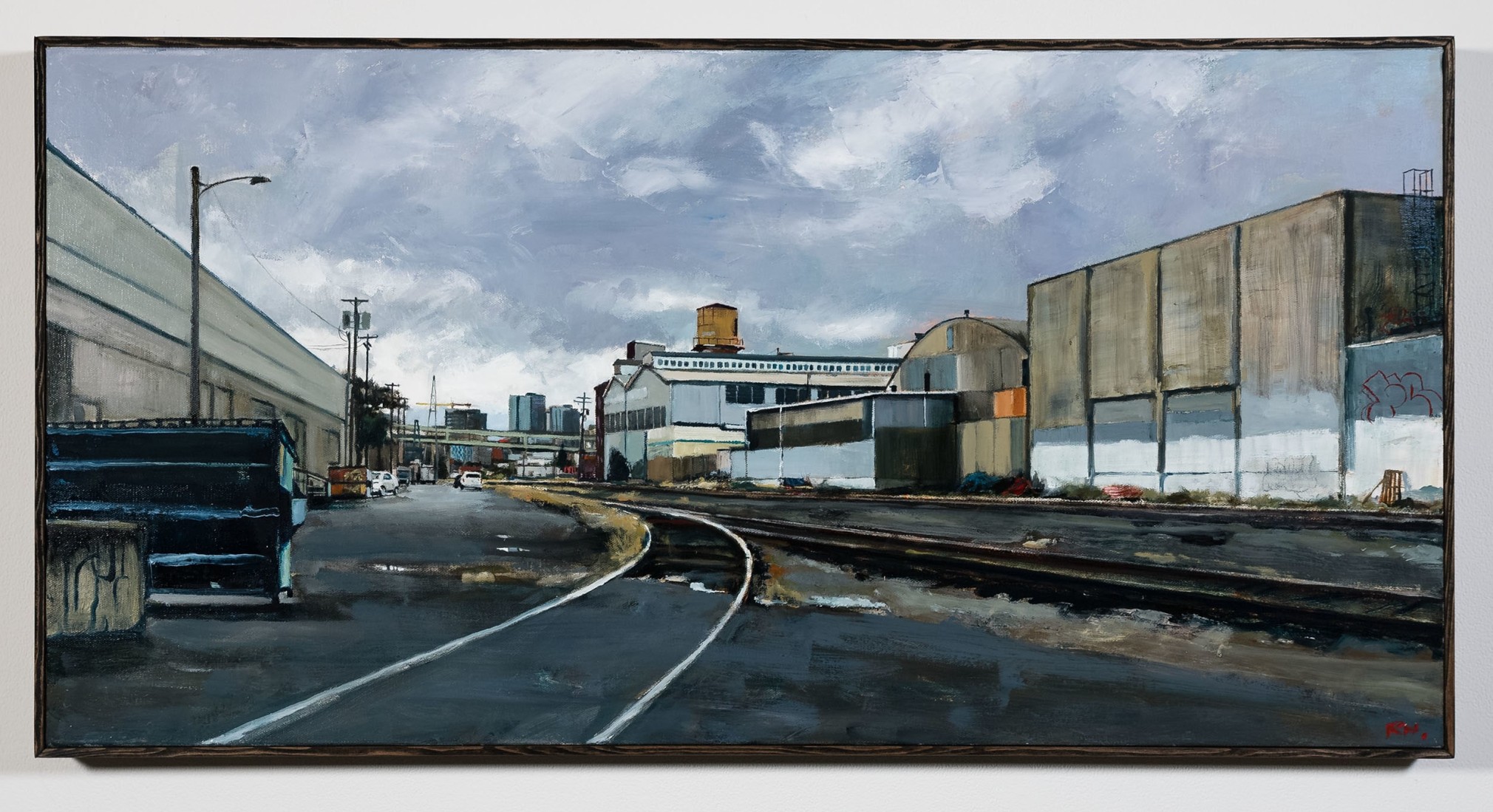 Roll Hardy (b. 1974)  Downtown Train, 2021