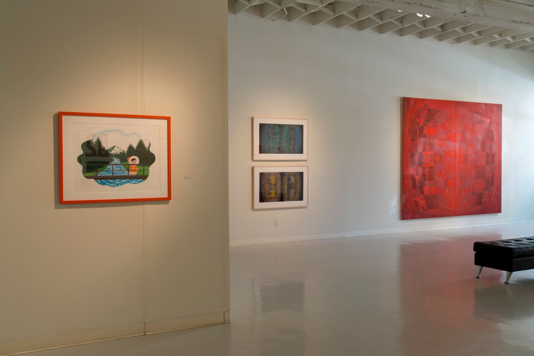 Bill Hoppe and Heidi Cody in Non Finito at Laura Russo Gallery August 2014
