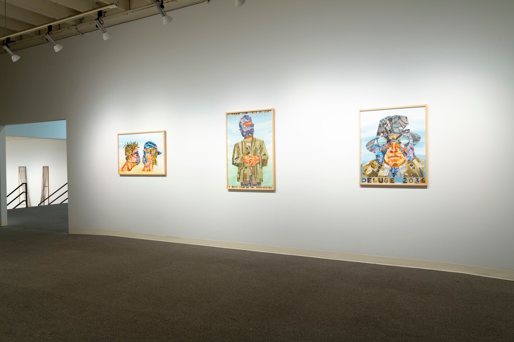 J.D. Perkin | Screen Printed Paper Constructions | Russo Lee Gallery | October 2018 | Installation View_02