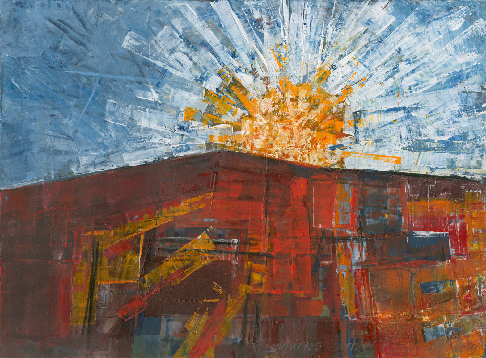 Margot Voorhies Thompson - Desert Sunrise, Borrego Springs